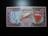 BAHRAIN 20 DINARI 1973/78 UNC SPECIMEN