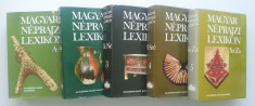 Lexicon etnografic maghiar, 5 volume, aprox. 5000 ilustratii, 3570 pagini foto