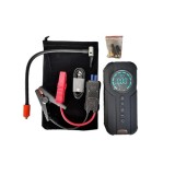 Starter auto portabil cu compresor 6000mAh, powerbank si lanterna