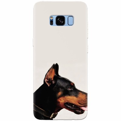Husa silicon pentru Samsung S8 Plus, Doberman foto