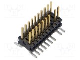 Conector PCB-PCB SAMTEC FTR tată vertical SMT 20 pini 1,27mm