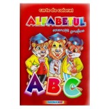 A5 - Alfabetul - Exercitii grafice - Carte de colorat