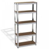 Raft galvanizat pentru depozitare otel Rotor, 70 x 30 cm, 150 cm inaltime