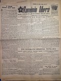 ziarul romania libera 16 mai 1951 - canalul dunare marea neagra