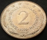 Cumpara ieftin Moneda 2 DINARI / DINARA - RSF YUGOSLAVIA, anul 1979 *cod 1525 A