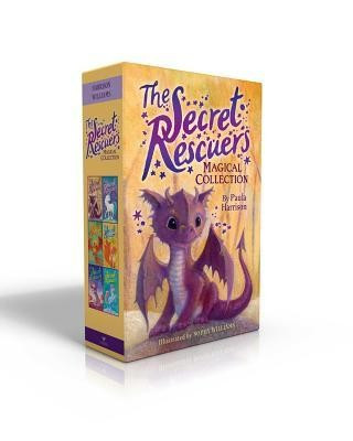 The Secret Rescuers Magical Collection: The Storm Dragon; The Sky Unicorn; The Baby Firebird; The Magic Fox; The Star Wolf; The Sea Pony foto