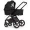Carucior Venicci Upline 2 All Black (Varianta: 3 in 1 + Baza IsoFix)