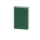 Agenda A5 Nedatata Ego Domino, 192 File, Verde, 70 g/m&sup2;, Semn de Carte, Coperta Imitatie Piele, Agenda Ego Nedatata, Agenda Nedatata, Agenda A5, Agend