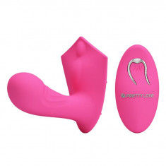 Panty penis membru vibrator cu telecomandă 12mode foto