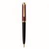 Pix souveran k800 mina tip parker,accesorii placat cu aur,corp negru-rosu, Pelikan
