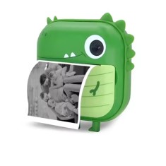 Aparat Foto-Video Digital Pentru Copii,Cu Functie De Printare Instant,Ecran 2.4 Inch,Camera Fata-Spate,Card 32Gb Inclus,2 Role Cu Hartie De Imprimare