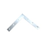 Cumpara ieftin Coltar metalic de exterior, 100 x 100 x 16 mm, 10 buc / set