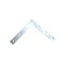 Coltar metalic de exterior, 80 x 80 x 16 mm, 10 buc / set