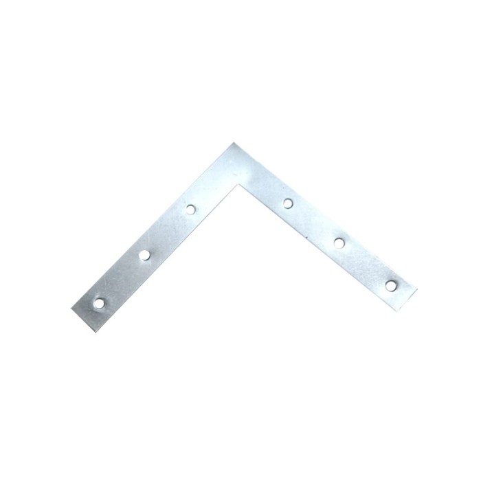 Coltar metalic de exterior, 100 x 100 x 16 mm, 10 buc / set