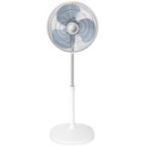 Ventilator cu picior ROWENTA Essential+ VU4410F0, 45W, 3 trepte de viteza, compact, inaltime ajustabila, Alb