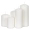 Set Lumanari Parafina, 5 Buc, Culoare Alb, Timp Ardere Pana La 50 Ore