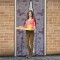 Plasa tantari pentru usa Delight Butterfly, 100 x 210 cm, inchidere magnetica