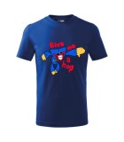 Tricou Personalizat Albastru Huggy Wuggy pentru Copii 3