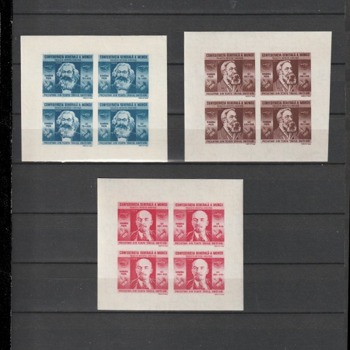 Conferinta Generala a Muncii LP173b Romania 1945