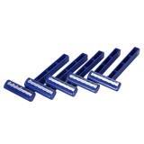Set Aparate de Ras, 2 Lame, Cu Capac de Protecție, 5 Bucăți, Albastru, Oem