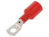 V&acirc;rf Inelar Tubular Roșu M8 8,5mm 16mm2
