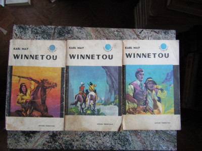 Karl May - Winnetou - 3 volume - ed 1967 foto