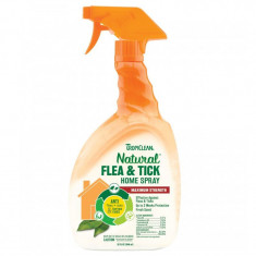 TROPICLEAN Spray antiparazitar pentru purici și căpușe pentru casă 946 ml