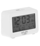 Ceas alarma cu baterii 2x AA R6 ADLER AD1196W