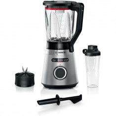 Blender Bosch VitaPower Serie 4 MMB6384M, 1.5l, 1200W, viteza variabila, argintiu-negru