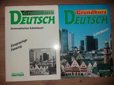 Grundkurs Deutsch Grammatscges artbertsbusch+Lehrbuch foto