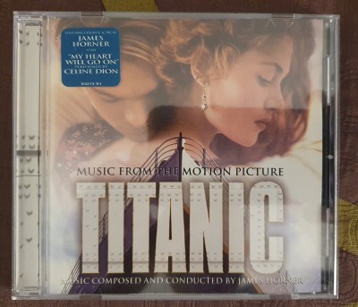 Titanic, muzica din filmul Titanic, Celine, James Horner, original USA, 1997 foto