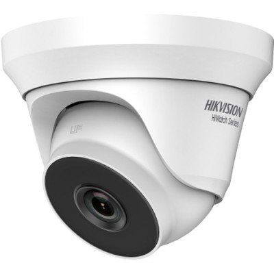 Camera supraveghere Hikvision seria HiWatch Turret 5 Megapixeli Lentila 2.8mm Infrarosu 40m HWT-T250-M-28 SafetyGuard Surveillance foto