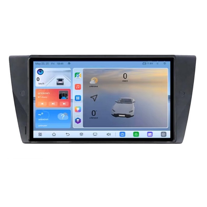 Navigatie BMW Seria 3 E90 C-095 Android 8 Core 2.2 Ghz 8+128 Qled 1K ADAS 4G LTE GPS 360 KIT-095+EDT-E409V3 CarStore Technology