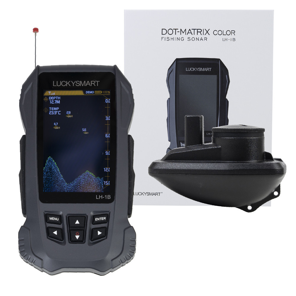 Resigilat : Sonar portabil pentru pescuit PNI Fish Seeker US600, wireless,  adancim | Okazii.ro
