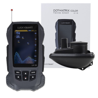 Resigilat : Sonar portabil pentru pescuit PNI Fish Seeker US600, wireless, adancim foto