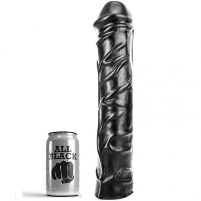 ALL BLACK - GIANT SOFT FISTING DILDO 32 CM foto