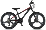Bicicleta MTB Umit Accrue 2D, cadru 18" , negru/rosu , roata 26", cadru aluminiu Cod:62656140002