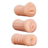 Set mini masturbatoare 3 in 1 XXX To-Go