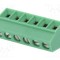 Conector regletă conexiuni PCB 13,5A 200V verde PHOENIX CONTACT