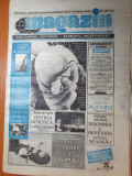 Magazin 30 noiembrie 1995-art despre mel gibson, stalone, j.p belmondo si g.peck