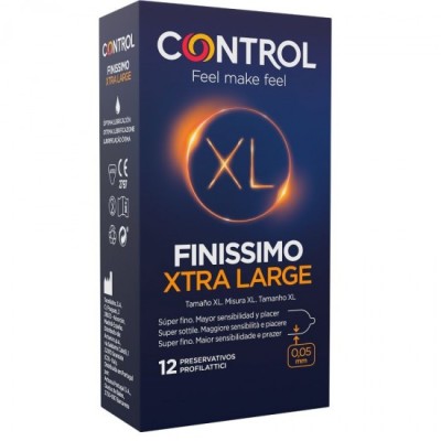 CONTROL - FINISSIMO XL CONDOMS 12 UNITS foto