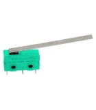 Microinterupator 1 circuit 5 2A 250V ON-ON cu lamela 50mm 20x10x7mm, Oem