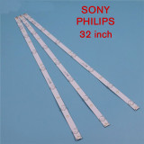 Set barete led tv Sony 32 inch , 3 barete 7 leduri, GJ-2K16 GEMINI-315 D307-V1.1, Oem