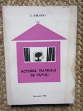 Actorul teatrului de papusi E. Speranski