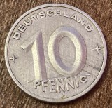 C50 - Moneda foarte veche - Germania Democrata DDR - 10 pfennig - 1949