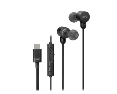 Casti JVC HA-FR29UC-B-U, Cu fir, In-Ear, Microfon, USB-C, Functie Mod Sunet, Husa, negru foto