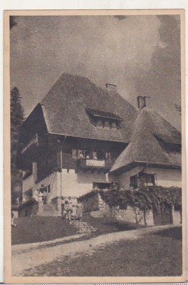 bnk cp Sinaia - Casa de odihna a stahanovistilor - circulata 1955 - Libraria noastra foto