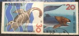 (STR3) Timbre serii Straine Polonia Maritim, Stampilat