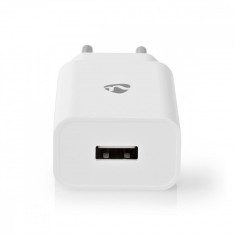 Alimentator USB Nedis iesire 2.1A cablu micro USB inclus alb