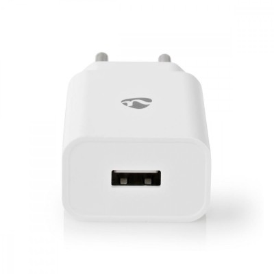 Alimentator USB Nedis iesire 2.1A cablu micro USB inclus alb foto